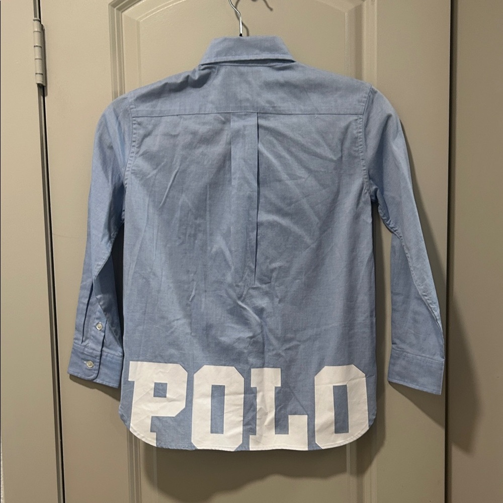 Polo by Ralph Lauren Kids Light Blue Button Down Shirt